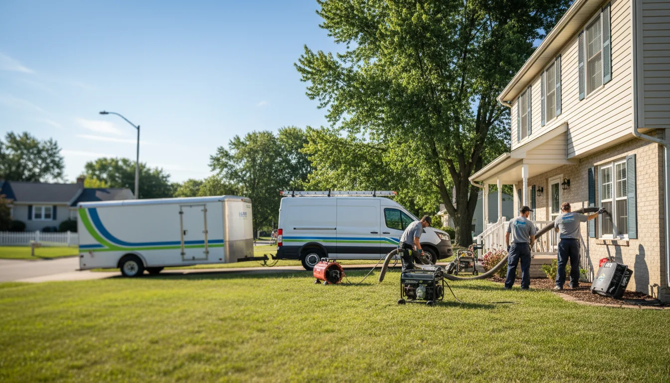 Flooded Basement Restoration And Cleanup With Repair in Lanesville, NY near me